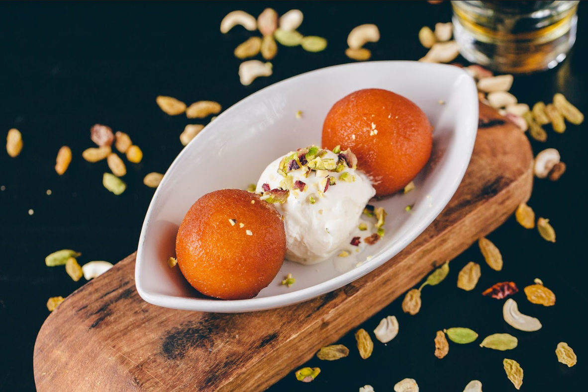 Gulab Jamun is one of the most popular desserts in the best Indian restaurants in Glasgow. 